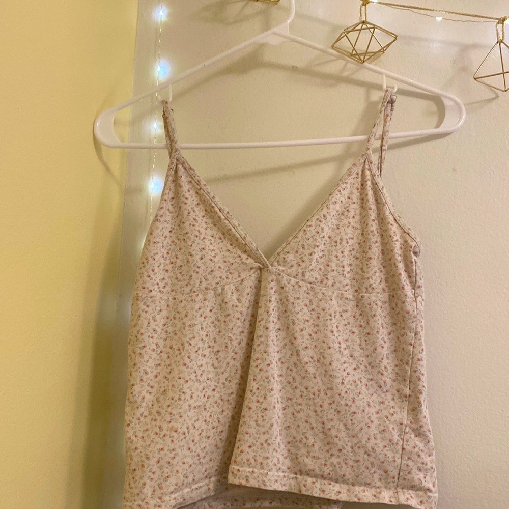 Brandy Melville Floral Tank